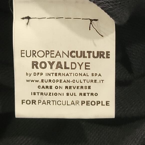 European Culture Navy Blue Dress/Size Small/Cotton and Lycra Blend - Picture 9 of 11